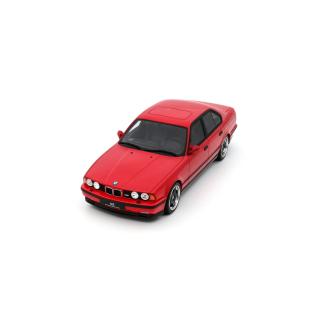 BMW E34 M5 20 Jahre Mugello Red 274 1992 OttO mobile 1:18 Resinemodell (Türen, Motorhaube... nicht zu öffnen!)